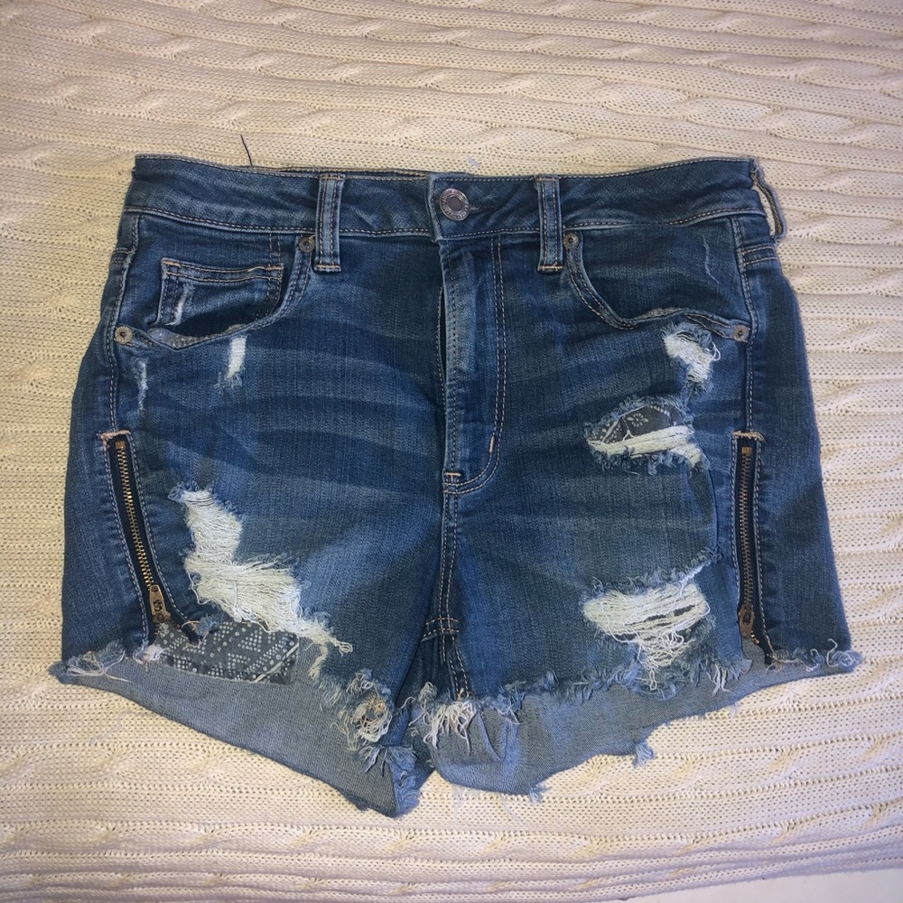 American Eagle Super Stretch Denim Shorts | 6